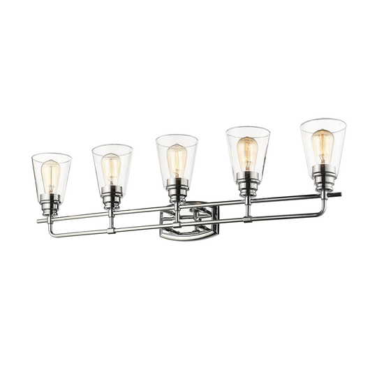 Avery Home Lighting Annora Chrome 5-light Vanity