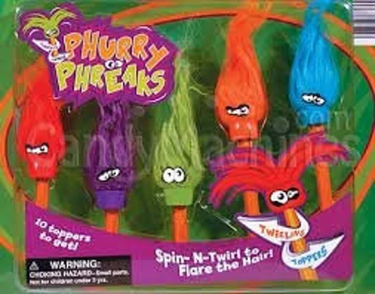 Phurry Phreaks Pencil Toppers Collection Set Of 12