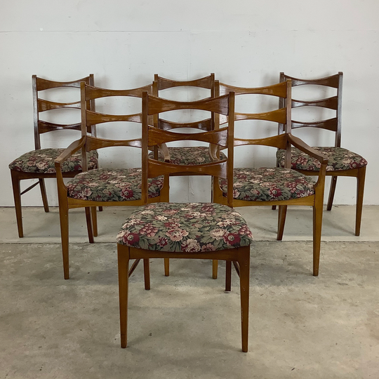 Mid-Century "Rhythm" Bowtie Dining Chairs By Lane