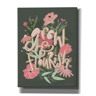 Grow and Flourish by Rachel Nieman - Wrapped Canvas Graphic Art