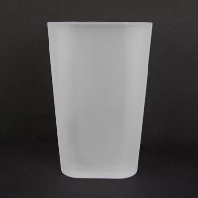 Cierra Frosted Rubberized Plastic Tumbler Holder