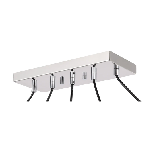 Woodbridge Candice 5L Linear Pendant w/LED - 5-light