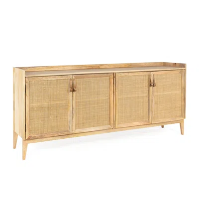 Allondra 70" Wide Mango Solid Wood Sideboard