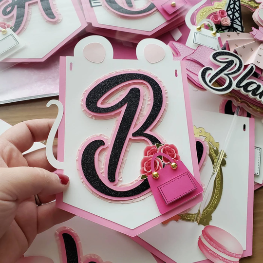Mouse in Paris Banner 3D | Customize