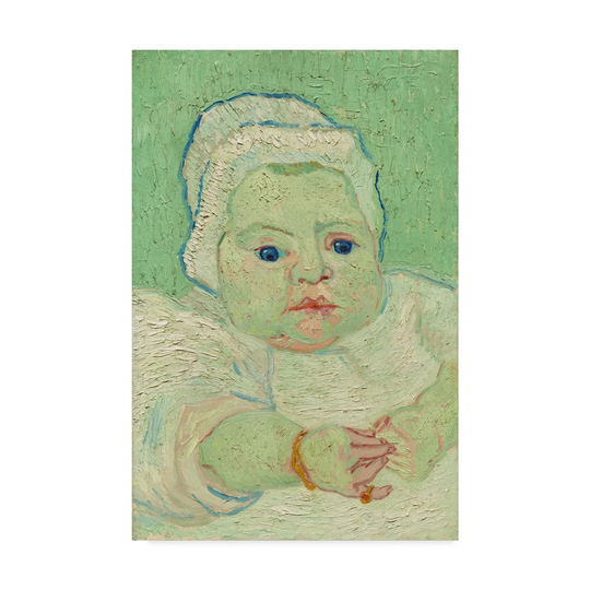Vincent Van Gogh 'Roulins Baby' Canvas Art - Multi-color