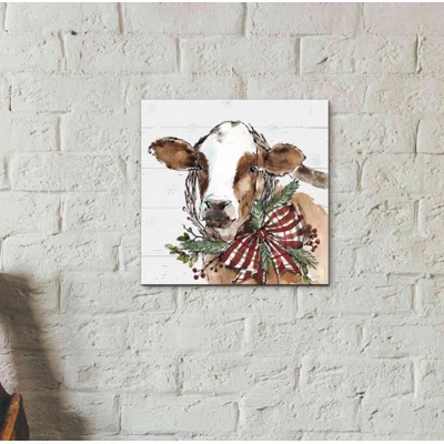 Airyck Rosalind Holiday On The Farm VIII by Anne Tavoletti - Wrapped Canvas Painting Print