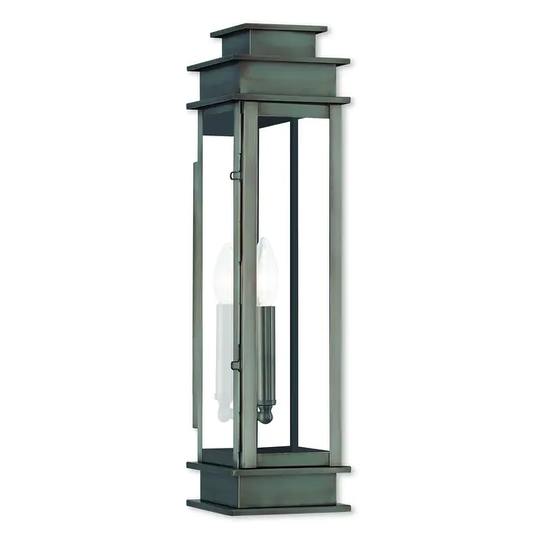 Giuseppe Lighting One Light Outdoor Wall Lantern Princeton Vintage - Exact Size