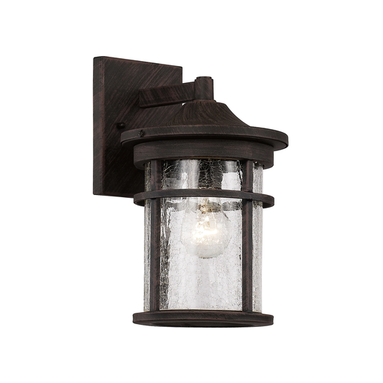 GuisseppeImports One Light Wall Lantern Avalon Rust - Exact Size