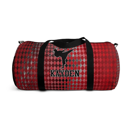 Karate Duffle Bag, Personalized Duffel Gifts, Martial Arts Custom Bag For Kids, Gifts