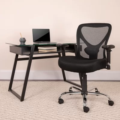 Oliverson Big & Tall 400 lb. Rated Mesh Swivel Ergonomic Task Office Chair