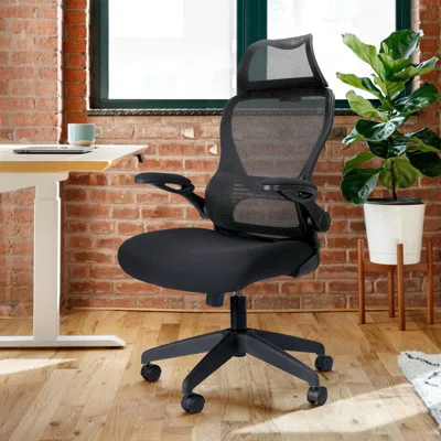 Enlli Ergonomic Office Chair High Back Mesh Computer Chair with Lumbar Support and Headrest