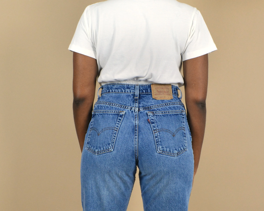 Levi's 551 Size 29 Relaxed Fit Tapered Leg Denim Jeans