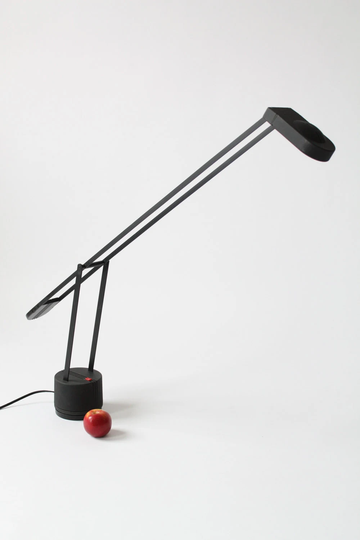 41 In. Tall Halogen Italian Desk Or Table Lamp By Gammalux Modern Vintage 1980 Era