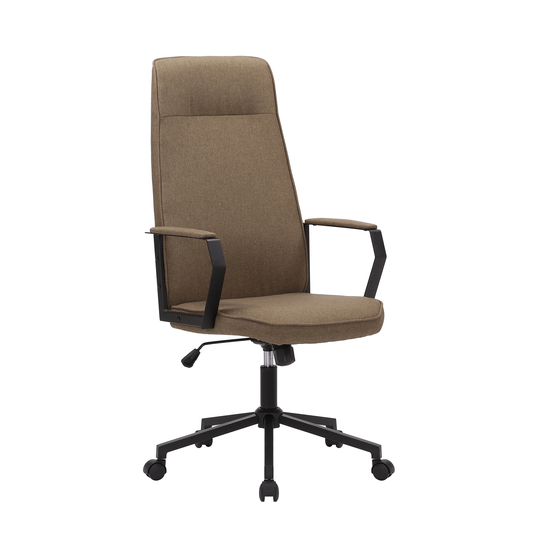 Porthos Home Tara Office Chair with Tilt Mechanism, Linen Upholstery