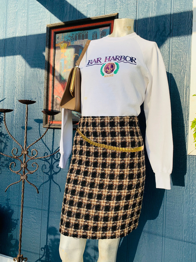 Vintage 1980's/90's Forenza Brand Plaid Pencil Skirt. Skirts. 90's Fashion. Preppy. Gifts. Style. Costume