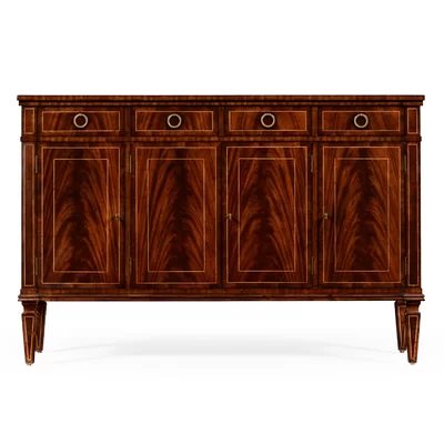 Buckingham 58" Wide 4 Drawer Sideboard