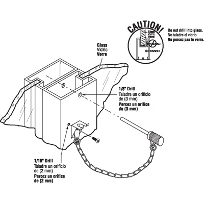 Keyless Sliding Window Lock Hardware