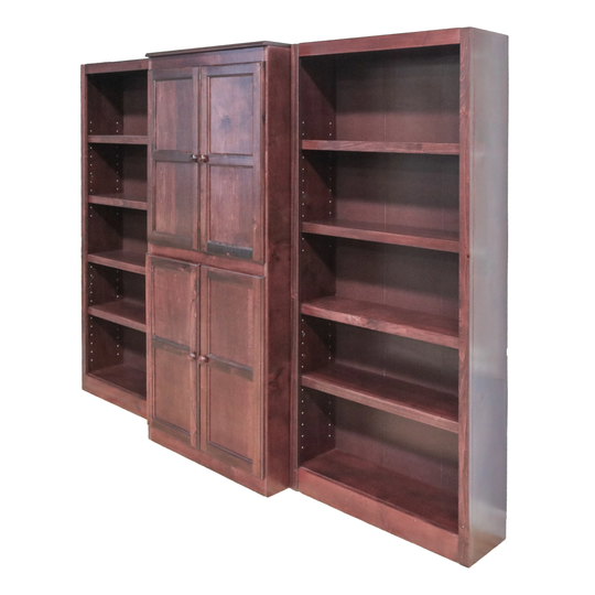 Concepts in Wood WKT3072 3-Piece Wall and Storage System, 15 Shelves