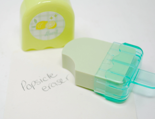 Mini Popsicle Erasers | School Pencil Ice Cream Eraser Cute Erasers Shaped Like Popsicles Student Supplies Prize Party Favors