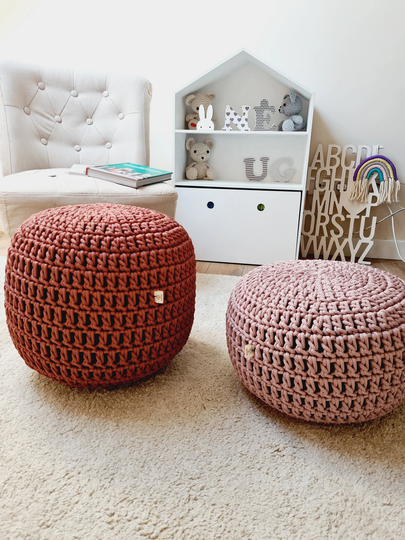 Lilac Pouf, Pouf Ottoman, Cover, Pouffe, Chair, Coffee Table, Custom, Nursery Decor, Handmade Gifts