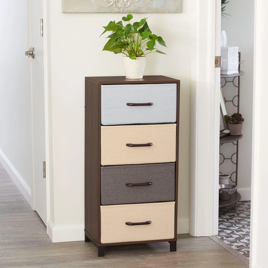 Household Essentials 4-Drawer Storage Chest