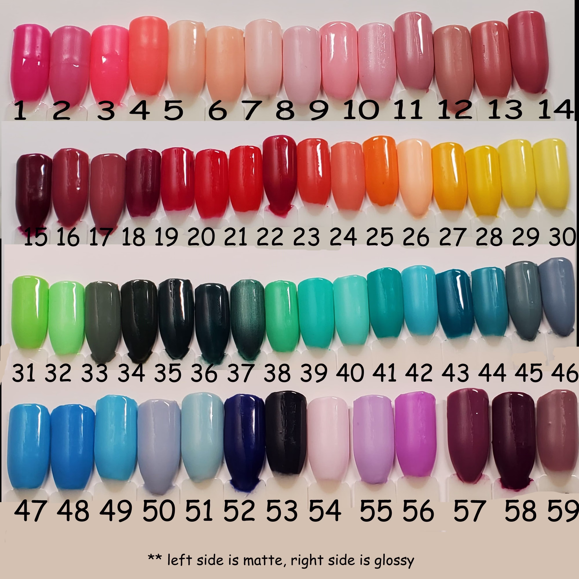Pick Your Color Press On Nails