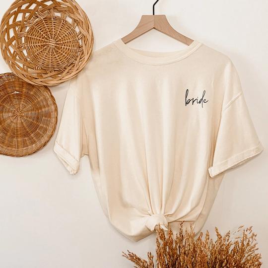 Comfort Colors® Bride Shirt | T-Shirt, T Shirt, Colors®® Bachelorette Party Shirts, Engagement Gift, Boho
