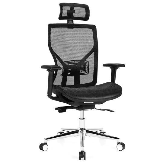 Costway Ergonomic Office Chair High-Back Mesh Chair w/Adjustable - See details