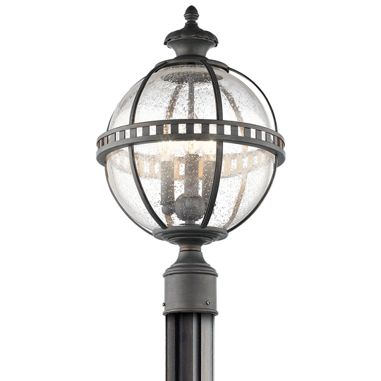 Kichler Lighting Halleron Collection 3-light Londonderry Outdoor Post Mount