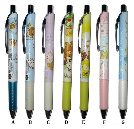 Japan San-X X Pentel Rilakkuma/Sumikko Gurashi Energel Mechanical Pencil
