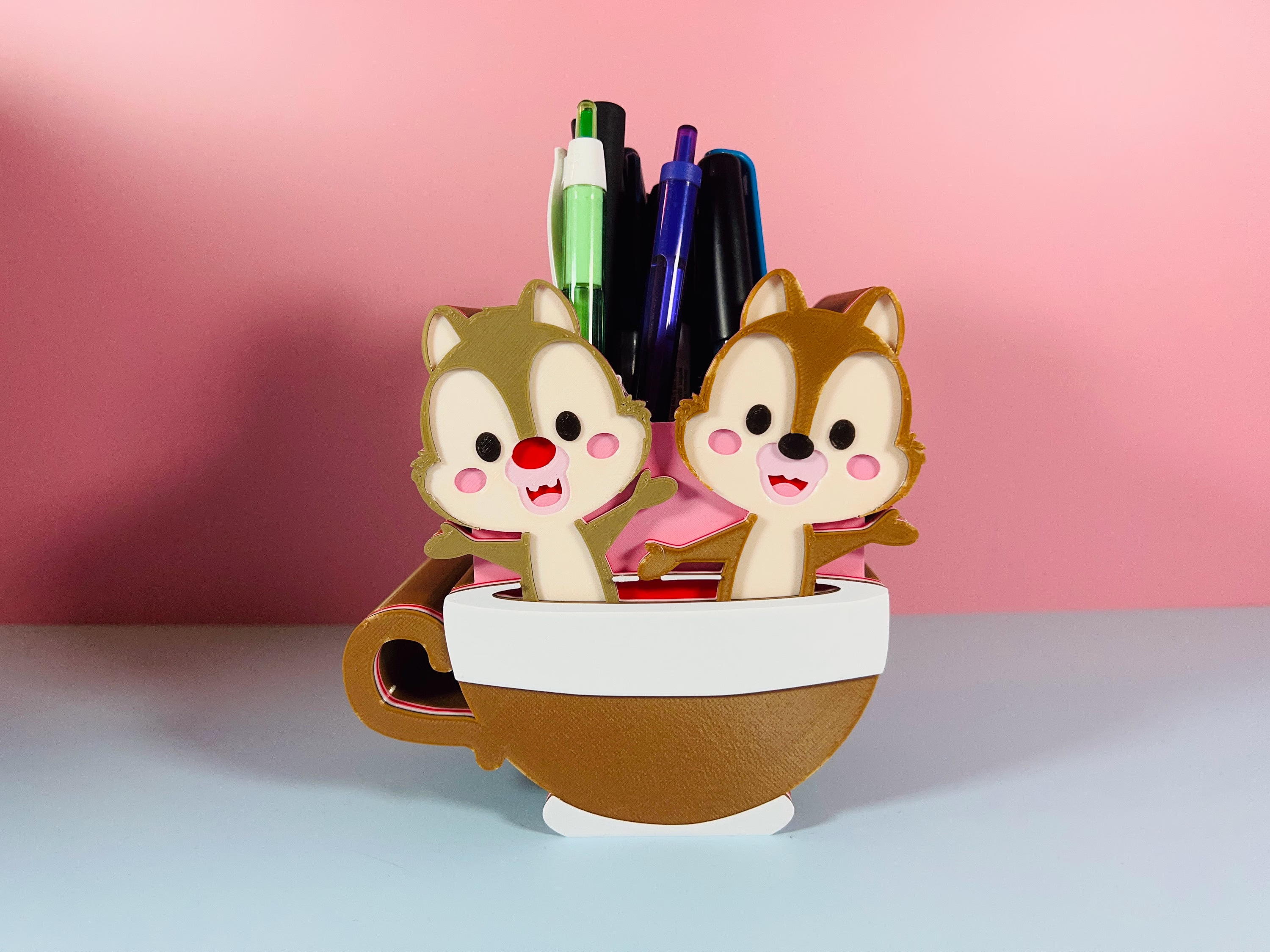 Pen & Pencil Holder | Chip Dale Makeup Brush Marker Case