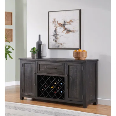 Wenger 65'' Wide 1 Drawer Pine Solid Wood Sideboard