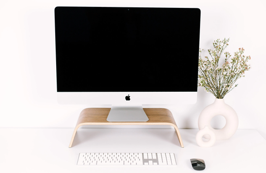 Monitor Stand, Riser, Desk Shelf, Home Office, Accessory, Gift For Boyfriend
