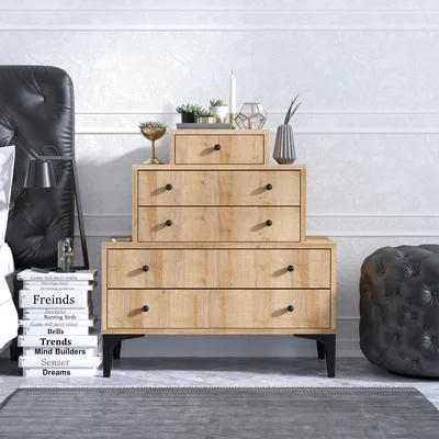 31.5" Wide 5 Drawer Sideboard