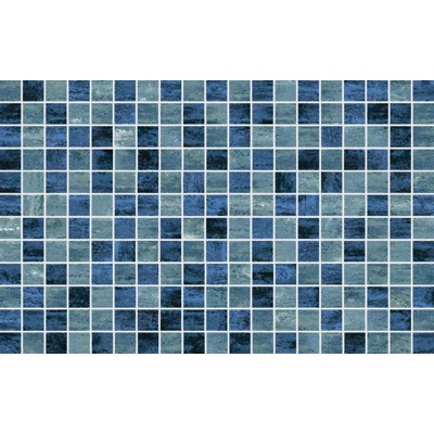 1" x 1" Glass Mosaic Wall & Floor Tile