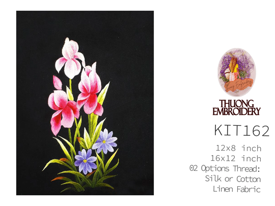 Kit 162 Hand Embroidery More 30% Threads