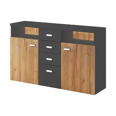 Eyman 55.1" Wide 4 Drawer Sideboard