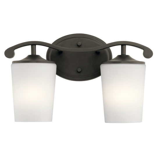 Kichler Lighting Versailles Collection 2-light Olde Bronze Bath/Vanity Light
