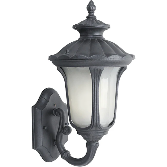 Woodbridge Lighting 61020WL-BKP Westbrook 1-light Small Outdoor Wall Light, Powdered Coat Black