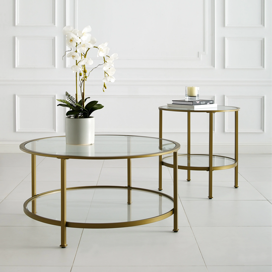Aimee 2-Piece Set (1 Coffee Table, 1 End Table)