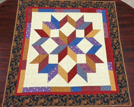 Handmade Table Topper For Sale, Autumn Decor, Wall Hanging, Hanging Fall Quilts Sale