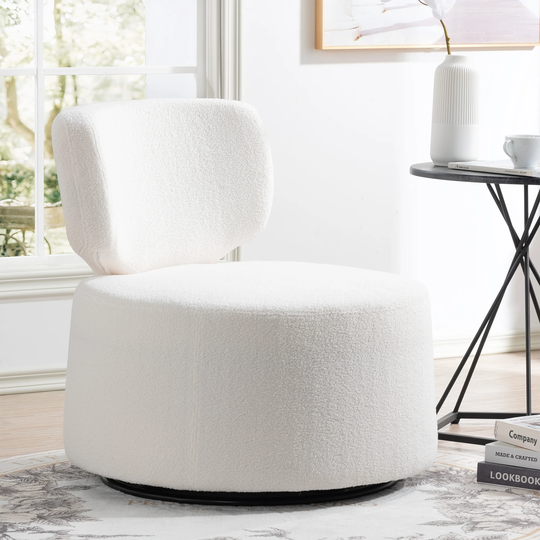 Armless Swivel Chair