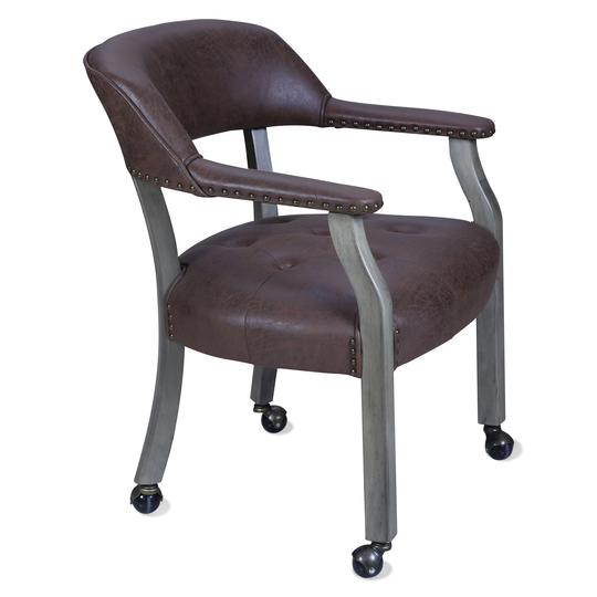 High elastic luxury office chair captains chair with wheels