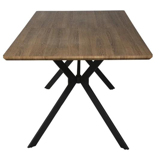 71" x 35.5" Dining Table Kitchen Table for 4-6 Person Walnut - 71" x 35.5"