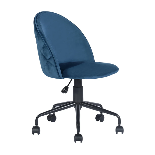 Homy Casa Modern Fabric Upholstered Swivel Home Office Chair