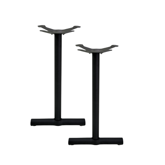 Sets Of 2, T-Base Cast Iron Table Bases