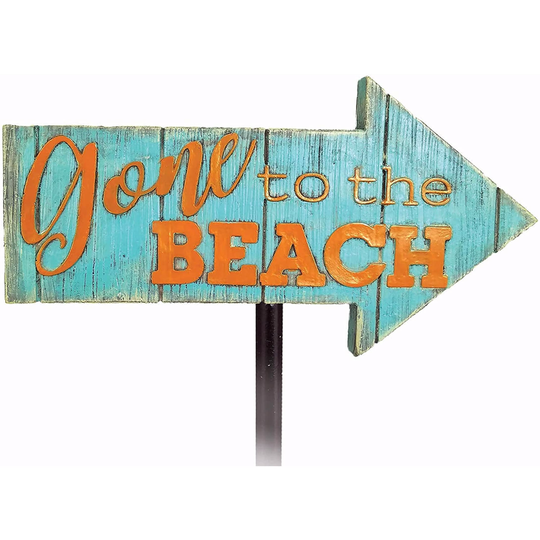 Gone to the Beach Garden Stake - Multi-Color