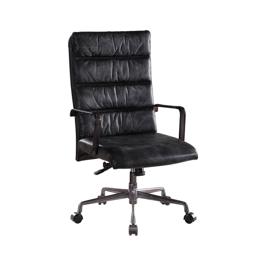 ACME Jairo Executive Office Chair with Lift in Vintage Black