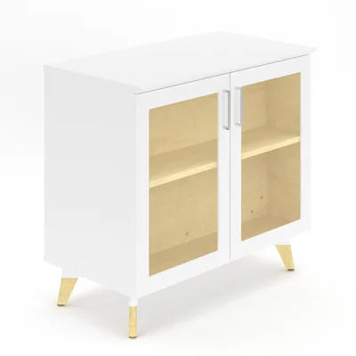 Alexiona 2 - Shelf Storage Cabinet