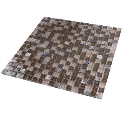 Small Dots 0.6" x 0.6" Grid Mosaic Wall Tile